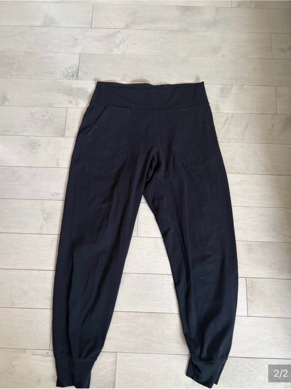 lululemon athletica Black High-Rise Jogger Pants